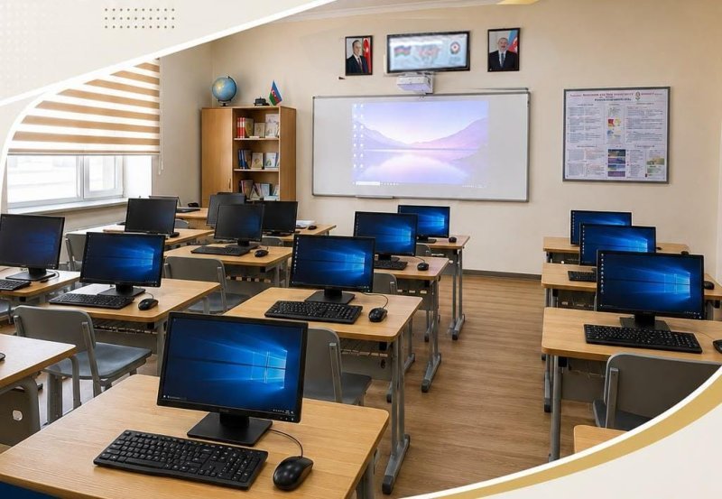 Naxçıvanın ümumtəhsil məktəblərinə 2255  kompüter verilib