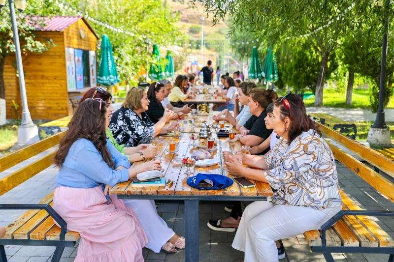 Növbəti bir qrup həmkarlar ittifaqı üzvünün Ağbulaqda istirahəti təşkil olunub -