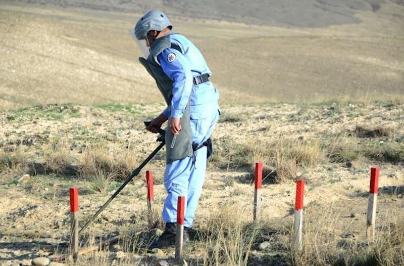 Ötən həftə 1700 hektar ərazi minalardan təmizlənib