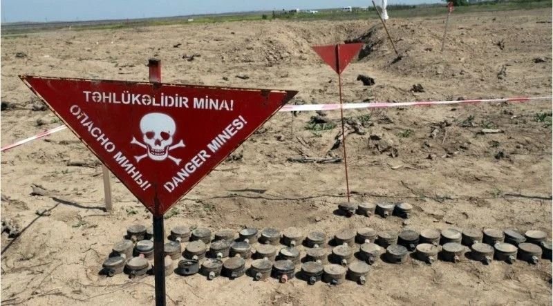 Ötən həftə 1829,3 ha ərazi minalardan təmizlənib