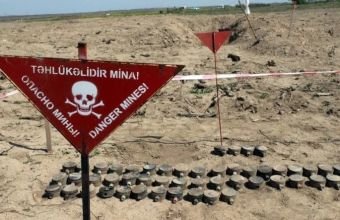 Ötən həftə 1829,3 ha ərazi minalardan təmizlənib