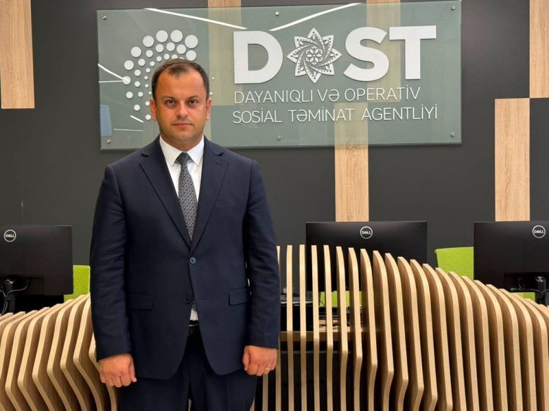 Şamil Əliyev Naxçıvan Regional DOST Mərkəzinə direktor müavini təyin edilib