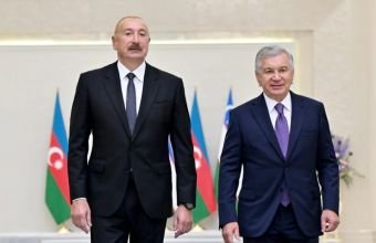Şavkat Mirziyoyev "Heydər Əliyev" ordeni ilə təltif edilib