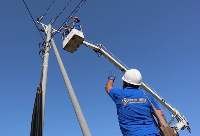 Xocalı və Xocavənddə elektrik təsərrüfatı yenilənir -