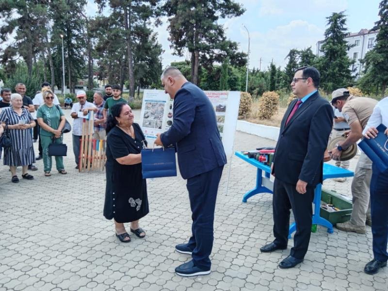 Xocavənddə daha 27 ailəyə evlərinin açarları təqdim olunub -