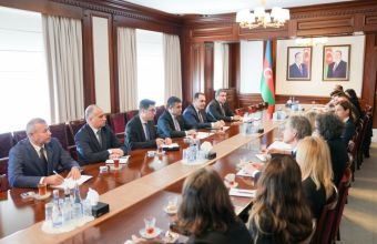 Adrien Kiralinin rəhbərlik etdiyi nümayəndə heyəti Naxçıvan Muxtar Respublikasına səfər edib