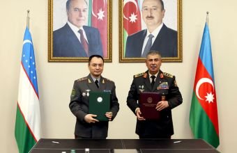 Azərbaycan və Özbəkistan Müdafiə nazirlikləri arasında "İkitərəfli Hərbi Əməkdaşlıq" planı imzalanıb