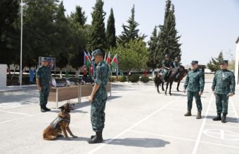 Əsaslı təmir olunan sərhəd zastavası xidməti istifadəyə verilib