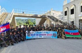 Hərbi qulluqçularımız Koreyada keçirilən beynəlxalq müsabiqədə iştirak edib