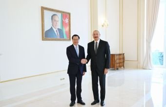 İlham Əliyev Çinin Baş prokurorunu qəbul edib -