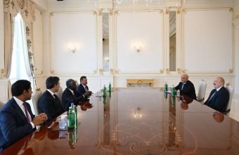 İlham Əliyev "Global Infrastructure Partners" şirkətinin rəhbərini qəbul edib -