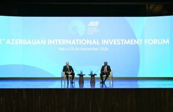 İlham Əliyev II Azərbaycan Beynəlxalq İnvestisiya Forumu çərçivəsində keçirilən tədbirdə iştirak edib