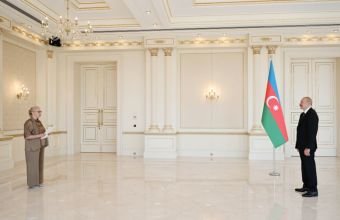 İlham Əliyev Luis Morsinqi qəbul edib