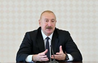 İlham Əliyev Şamaxıda "Meysari Grand Hotel & SPA" kompleksinin açılışını edib