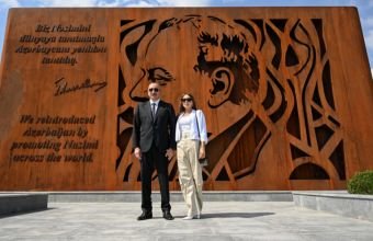 İlham Əliyev Şamaxıda "Nəsimi Bağları" kompleksi ilə tanış olub