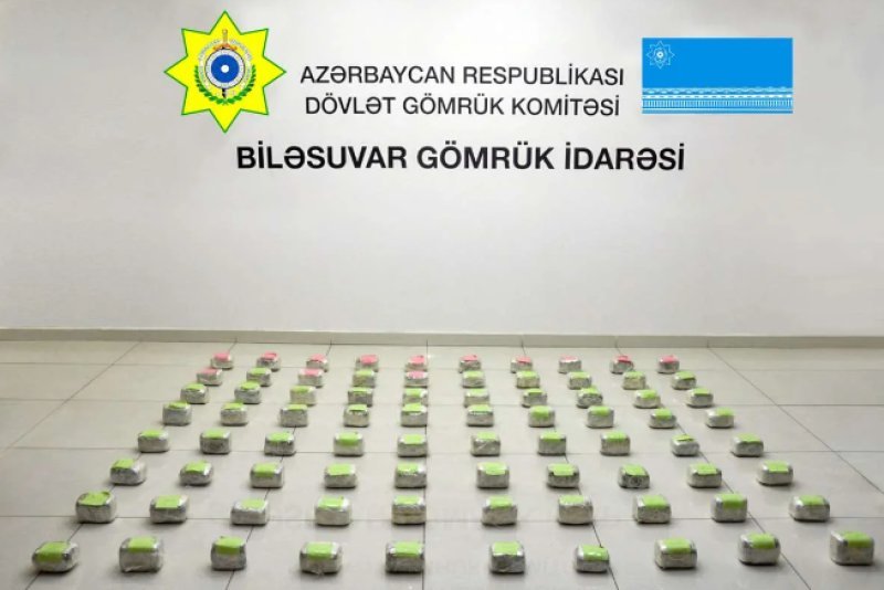 İrandan Rusiyaya aparılan marixuana Azərbaycanda saxlanılıb