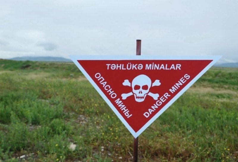 Minalardan təmizlənən ərazinin sahəsi açıqlandı