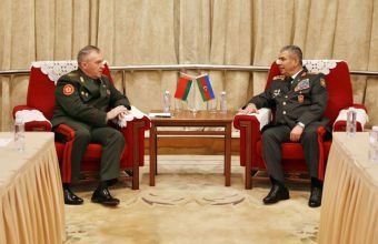 Müdafiə naziri Belarus Respublikasının müdafiə naziri ilə görüşüb -