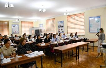 NATO proqramı çərçivəsində MMU müəllimlərinə treninq keçirilib