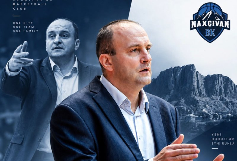 “Naxçıvan” basketbol klubuna belaruslu baş məşqçi təyin olunub