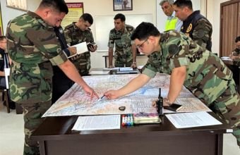 Naxçıvan FHN tərəfindən birgə qərargah məşqi keçirilib -