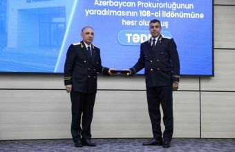 Naxçıvan prokuroruna ali xüsusi rütbə təqdim edilib