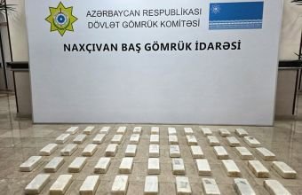 Naxçıvanda “bitum” yükündə xüsusilə külli miqdarda metamfetamin aşkarlanıb -