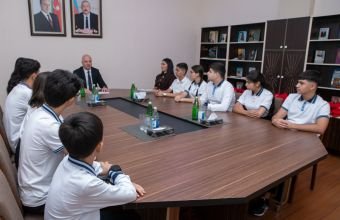 Naxçıvanda olimpiada qalibləri ilə görüş keçirilib -