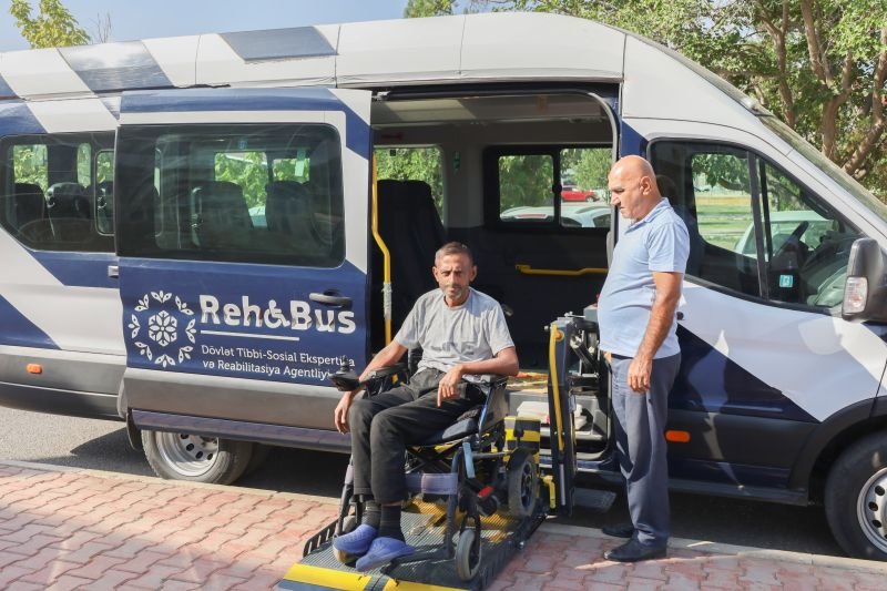 Naxçıvanda “RehaBus” layihəsi üzrə əlilliyi olan 216 şəxsə xidmət göstərilib -