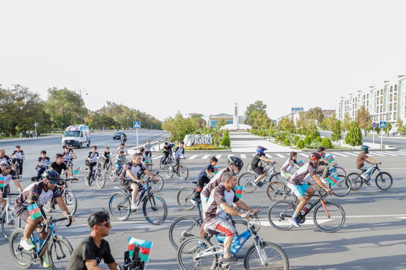 Naxçıvanda “Velo Fest” velosiped festivalı keçirilib -