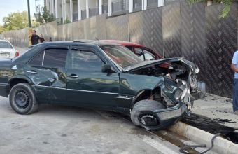Naxçıvanda zəncirvari qəza nəticəsində 4 avtomobil toqquşub
