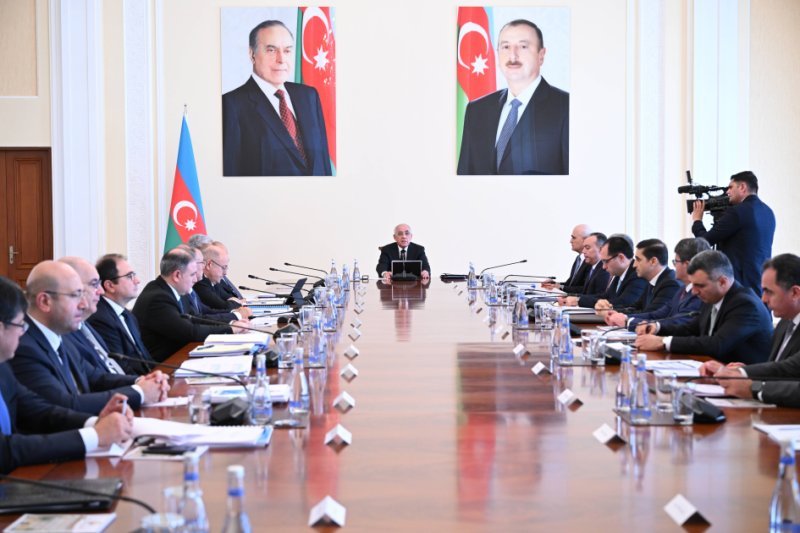 Nazirlər Kabinetində geniş iclas keçirilib