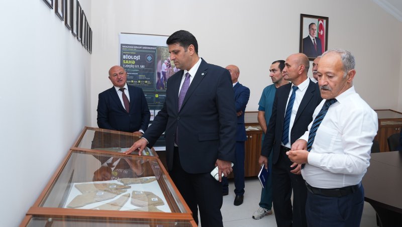 NDU-da Naxçıvanın təbiət tarixini  yaşadan muzey yaradılıb -