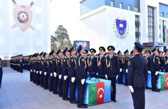 Polis Akademiyasında andiçmə mərasimi olub -