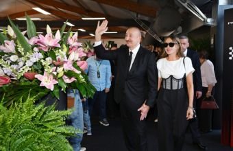 Prezident və birinci xanım Formula 1-i izləyib -