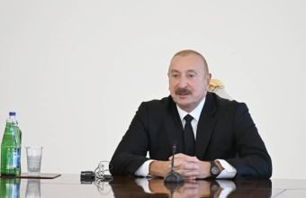 Prezidentin sosial şəbəkə hesablarında beynəlxalq konfransların iştirakçıların qəbuluna dair video paylaşılıb
