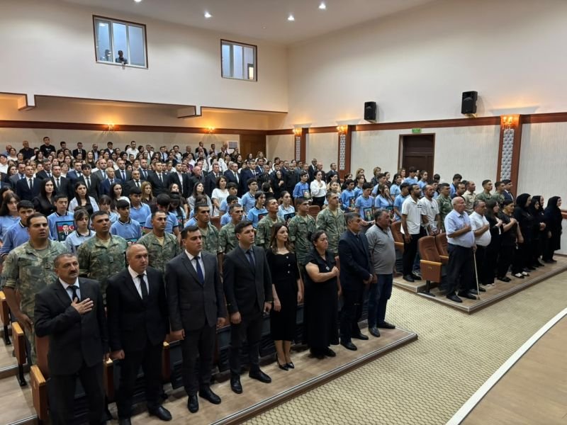 Şahbuz rayonundan olan şəhidlərin xatirəsi yad edilib -
