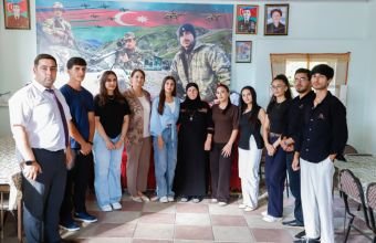 Şahbuzda gənclərin şəhid ailələri ilə görüşü təşkil olunub -
