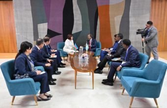 Sahibə Qafarova Somali Prezidenti ilə görüşüb