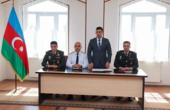 Sədərəkdə hərbi vətənpərvərlik mövzusunda tədbir keçirilib