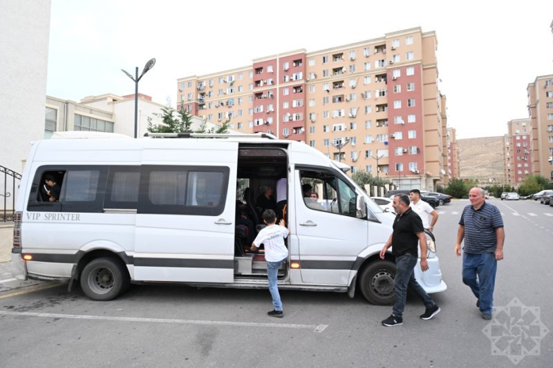 Şükürbəyli, Xocalı və Xocavəndə növbəti köç karvanları yola salınıb