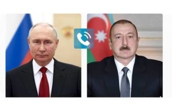 Vladimir Putin İlham Əliyevə zəng edib