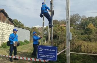 Ağdərədə 9 ədəd Optik Xətt Terminalı stansiyası quraşdırılaraq istifadəyə verilib