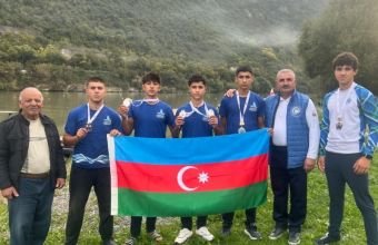Azərbaycan kayakçı və kanoeçiləri beynəlxalq yarışda 4 medal qazanıblar