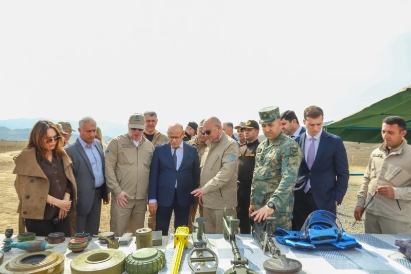 Cəbrayıl, Qubadlı və Zəngilanda 100 930 hektar ərazi mina və digər partlayıcı sursatlardan təmizlənib
