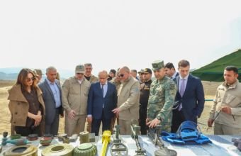 Cəbrayıl, Qubadlı və Zəngilanda 100 930 hektar ərazi mina və digər partlayıcı sursatlardan təmizlənib