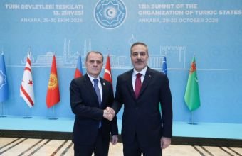 Ceyhun Bayramov Ankarada Hakan Fidanla görüşüb