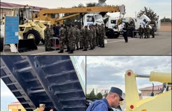 FHN-in xüsusi təyinatlı texnika və avadanlıqları payız-qış istismar rejiminə keçirilir