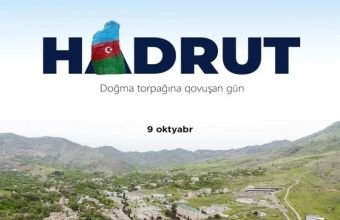 Hadrutun işğaldan azad olunmasından 6 il ötür