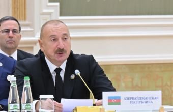 İlham Əliyev: Azərbaycan yaşıl enerji dəhlizinin yaradılması üzrə Qazaxıstan və Özbəkistanla iş aparır